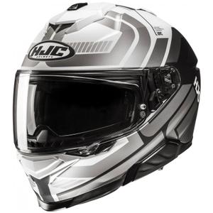 Integraalhelm HJC i71 Viz MC5 grijs-wit-zwart