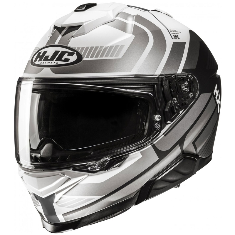 Integraalhelm HJC i71 Viz MC5 grijs-wit-zwart