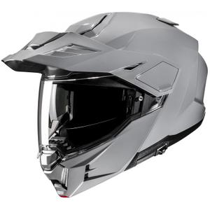 HJC i80 Solid grijs opklapbare motorhelm