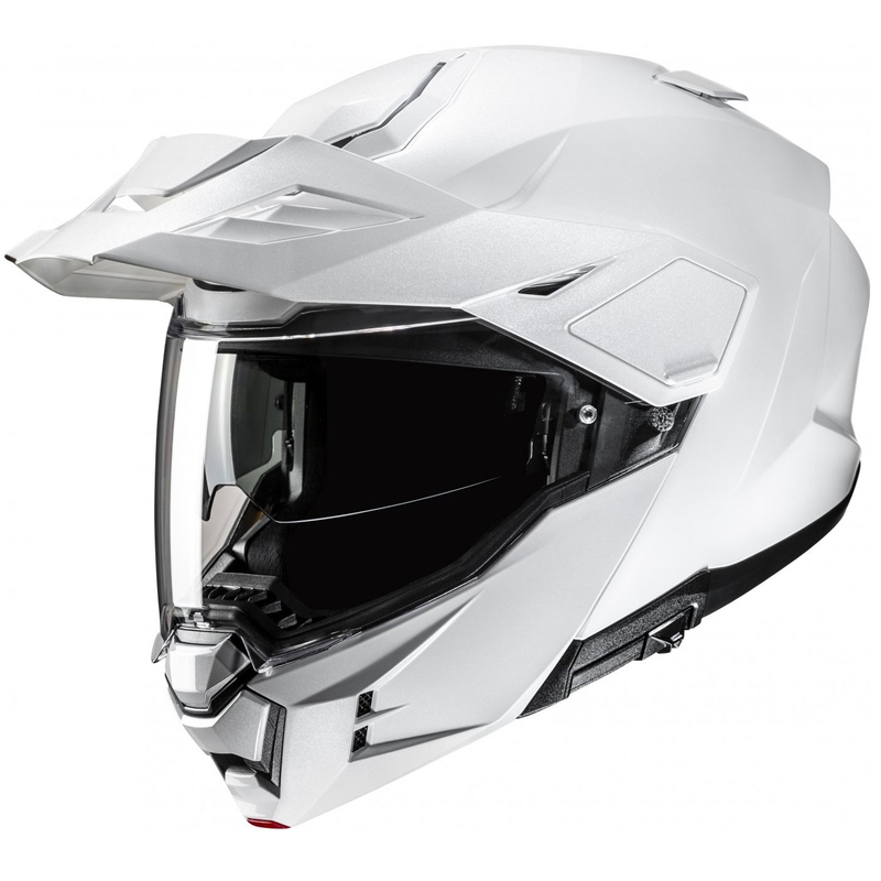 HJC i80 Solid klapmotorhelm parelwit