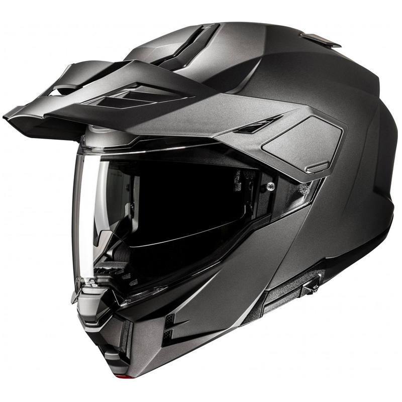 HJC i80 Solid Semi Flat Flip-Up Motorhelm Titanium