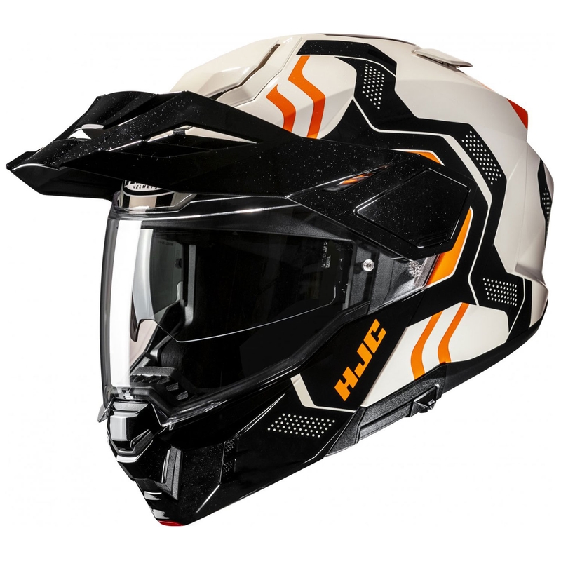HJC i80 Velly MC7 opklapbare motorhelm beige-zwart