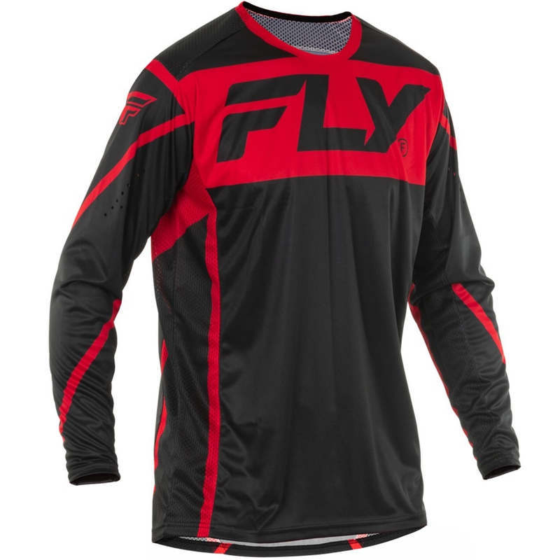 Motorcross trui FLY Racing Lite zwart-rood