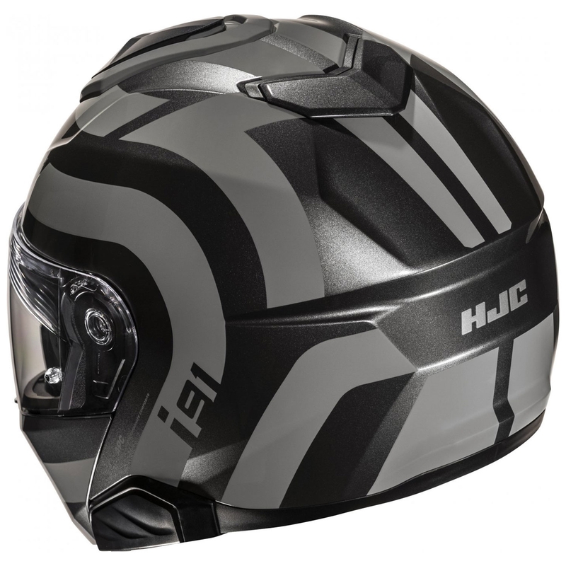 HJC i91 Arven MC5 grijs-zwart opklapbare motorhelm