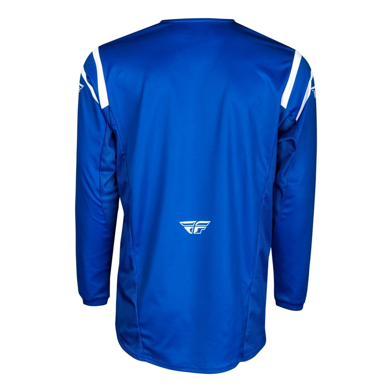 Motorcross trui FLY Racing Kinetic Centre blauw en wit