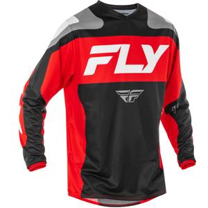 Motorcross trui FLY Racing F-16 zwart-rood-wit