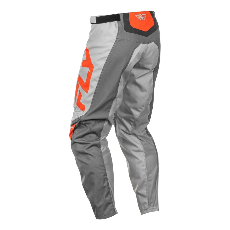 Motorcrossbroek FLY Racing F-16 grijs-zwart-oranje