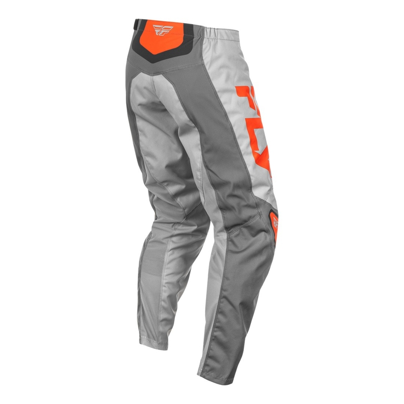 Motorcrossbroek FLY Racing F-16 grijs-zwart-oranje