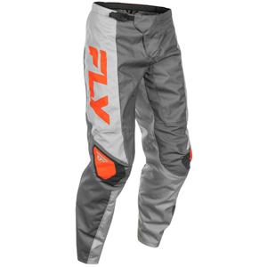 Motorcrossbroek FLY Racing F-16 grijs-zwart-oranje