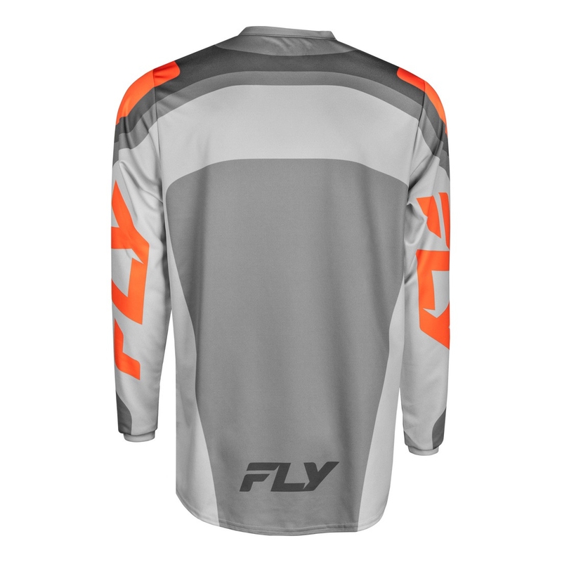Motorcross trui FLY Racing F-16 grijs-oranje