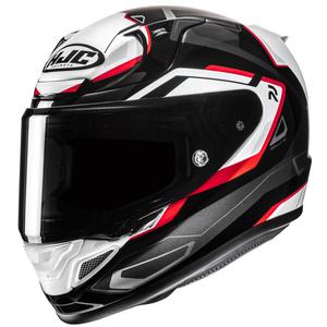 Integraal motorhelm HJC RPHA 12 Brels MC1 zwart-wit-rood