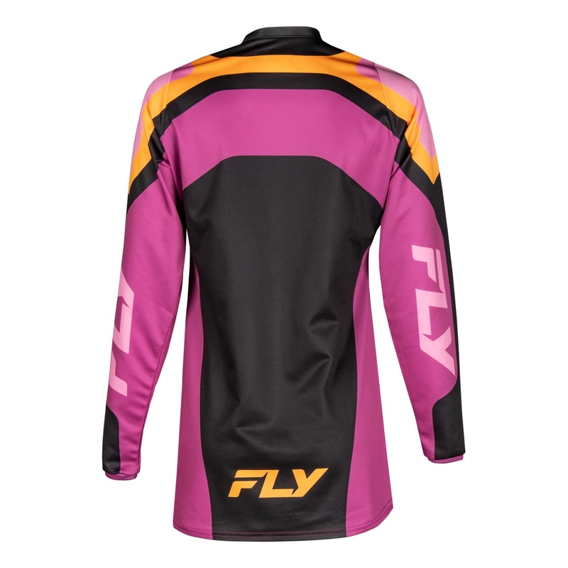 Damescross trui FLY Racing F-16 zwart met geel