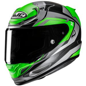Integraal motorhelm HJC RPHA 12 Brels MC4HSF groen-grijs-zwart