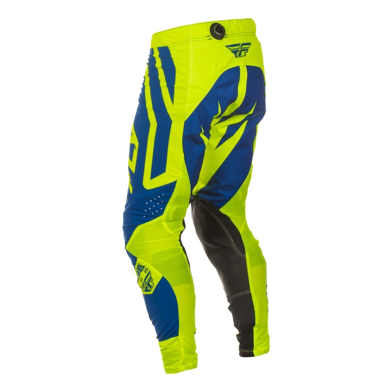 Motorcrossbroek FLY Racing Lite Lancer blauw-fluo geel