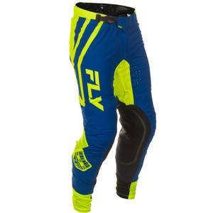 Motorcrossbroek FLY Racing Lite Lancer blauw-fluo geel