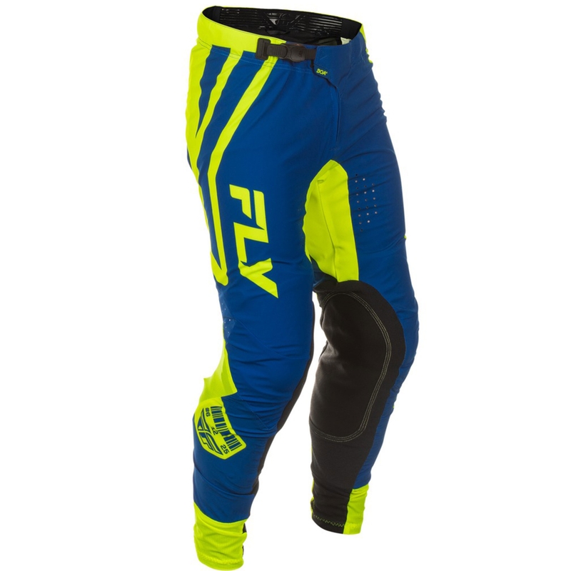 Motorcrossbroek FLY Racing Lite Lancer blauw-fluo geel