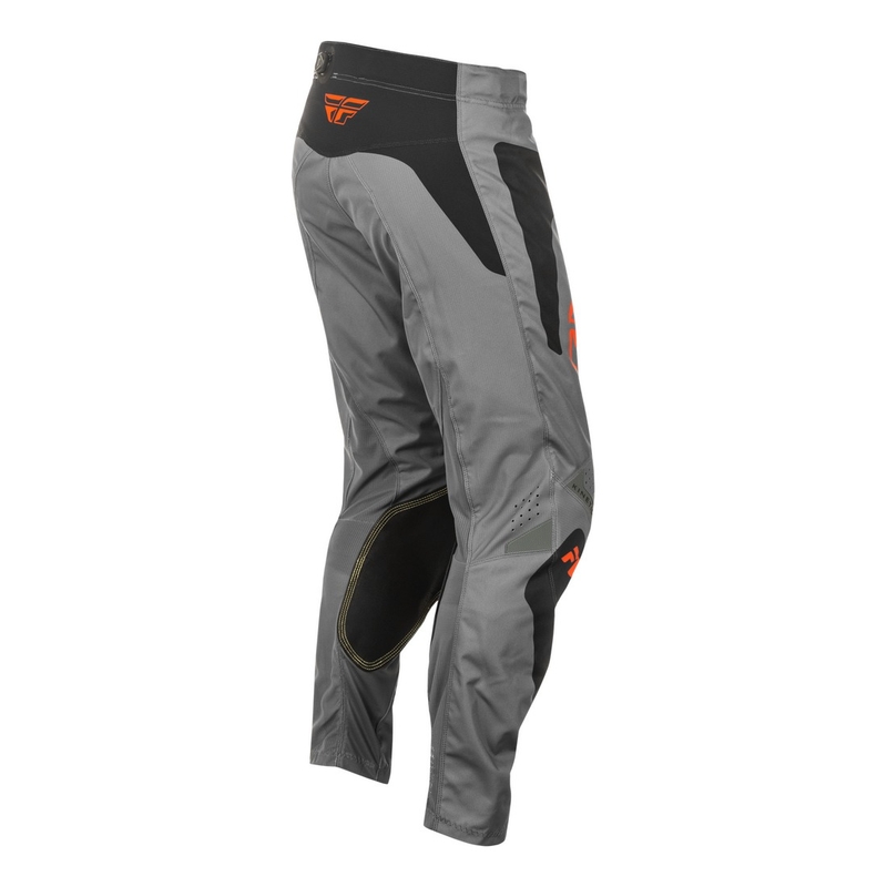 Motorcrossbroek FLY Racing Kinetic Sym grijs-oranje-zwart