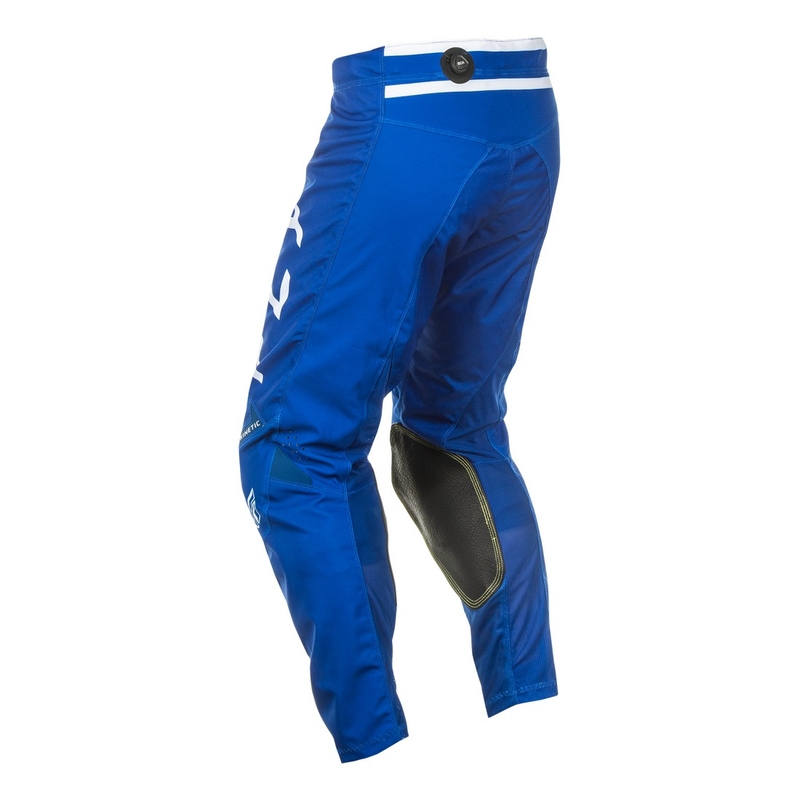 Motorcrossbroek FLY Racing Kinetic Centre blauw en wit