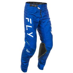Motorcrossbroek FLY Racing Kinetic Centre blauw en wit