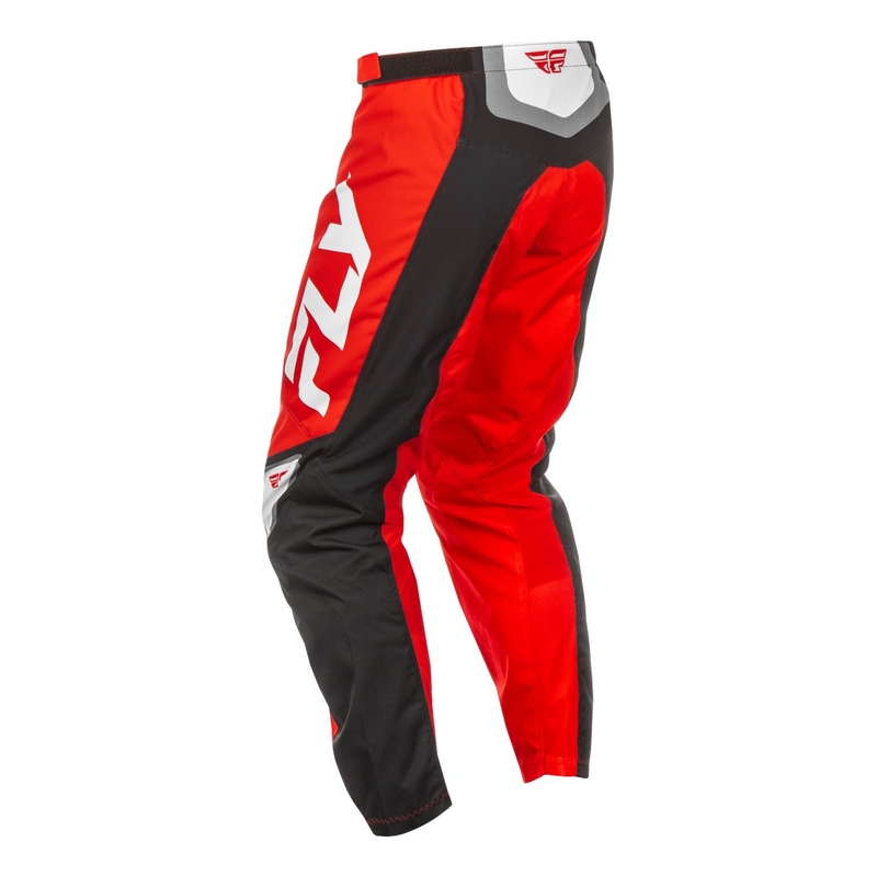 Motorcrossbroek FLY Racing F-16 zwart-rood-wit