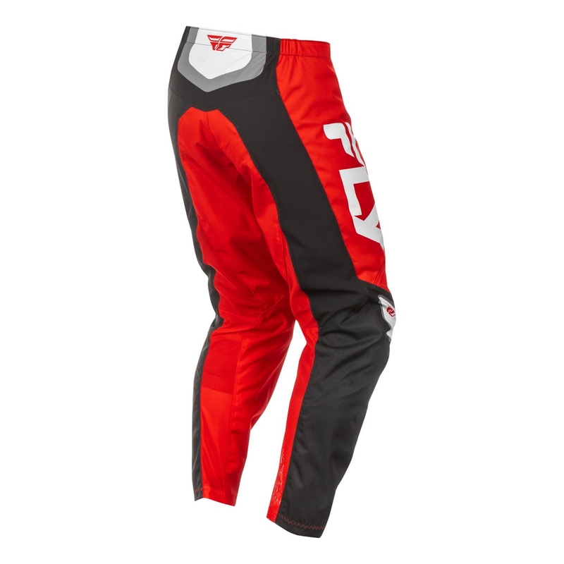 Motorcrossbroek FLY Racing F-16 zwart-rood-wit