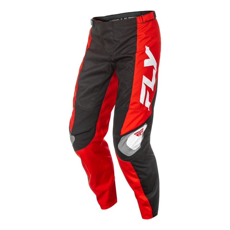 Motorcrossbroek FLY Racing F-16 zwart-rood-wit