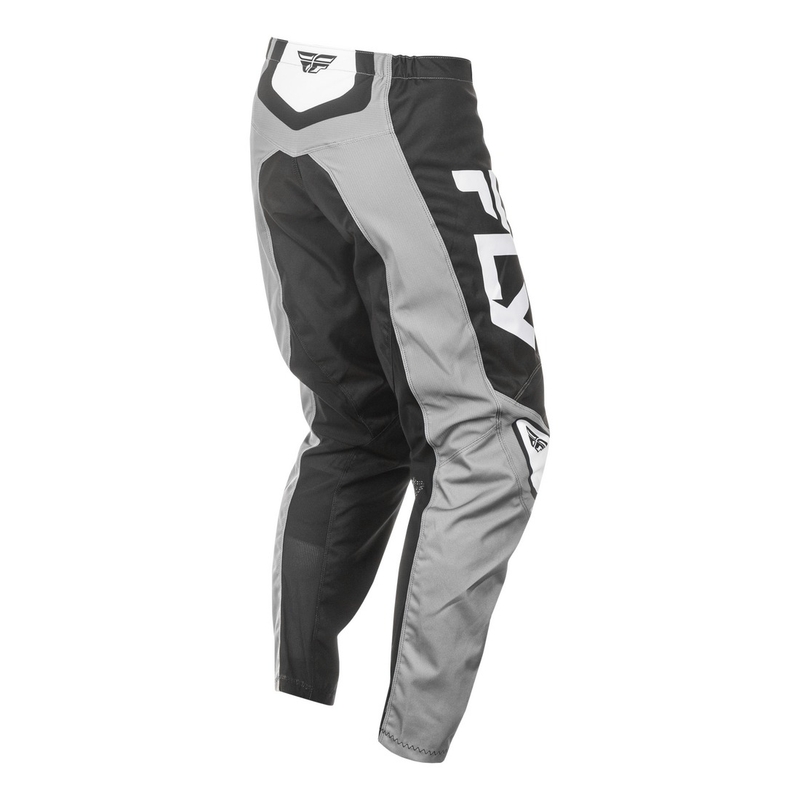 Motorcrossbroek FLY Racing F-16 grijs-zwart-wit