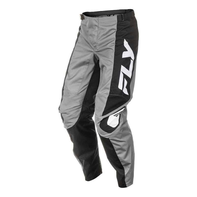 Motorcrossbroek FLY Racing F-16 grijs-zwart-wit