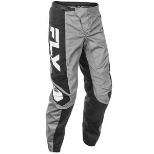 Motorcrossbroek FLY Racing F-16 grijs-zwart-wit