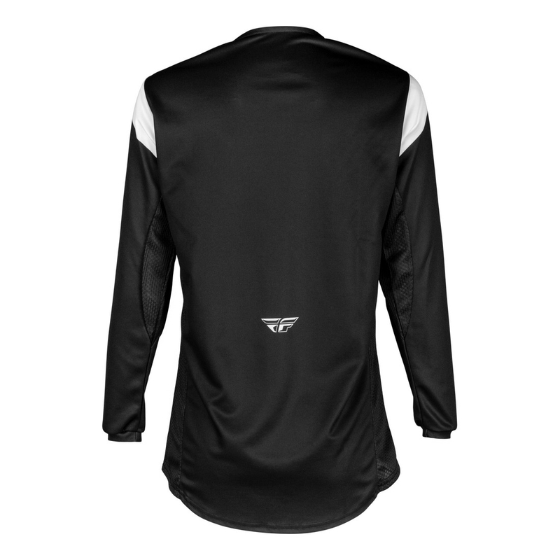 Motorcross kindertrui FLY Racing Kinetic Stoke zwart-wit