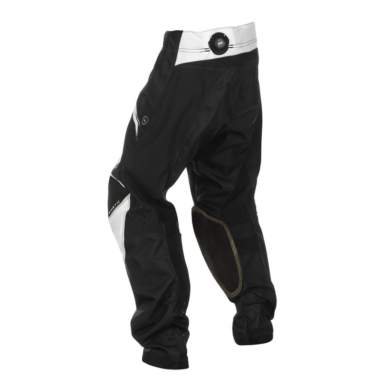 Kinder motorcrossbroek FLY Racing Kinetic Stoke zwart-wit