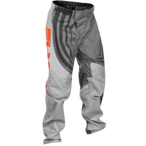 Kinder motorcrossbroek FLY Racing F-16 grijs-oranje
