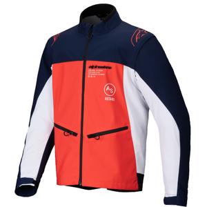 Alpinestars Lite Dura Softshell Jas blauw-oranje-wit