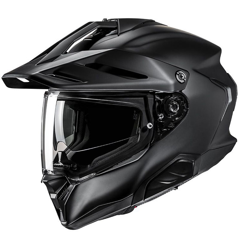 Enduro motorhelm HJC RPHA 60 Massief zwart mat