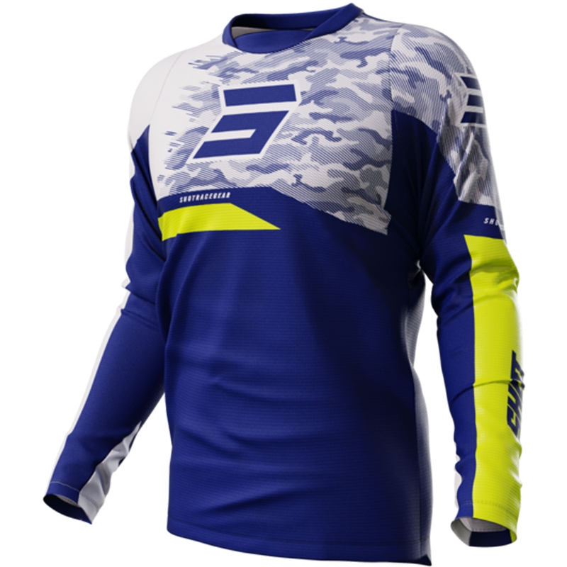 Motorcross trui Shot Matrix blauw uitverkoop