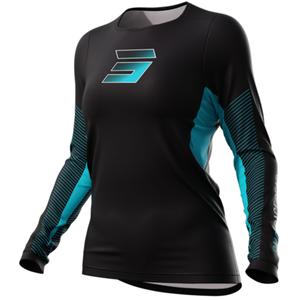 Dames motocrosstrui Shot Venus blauw uitverkoop
