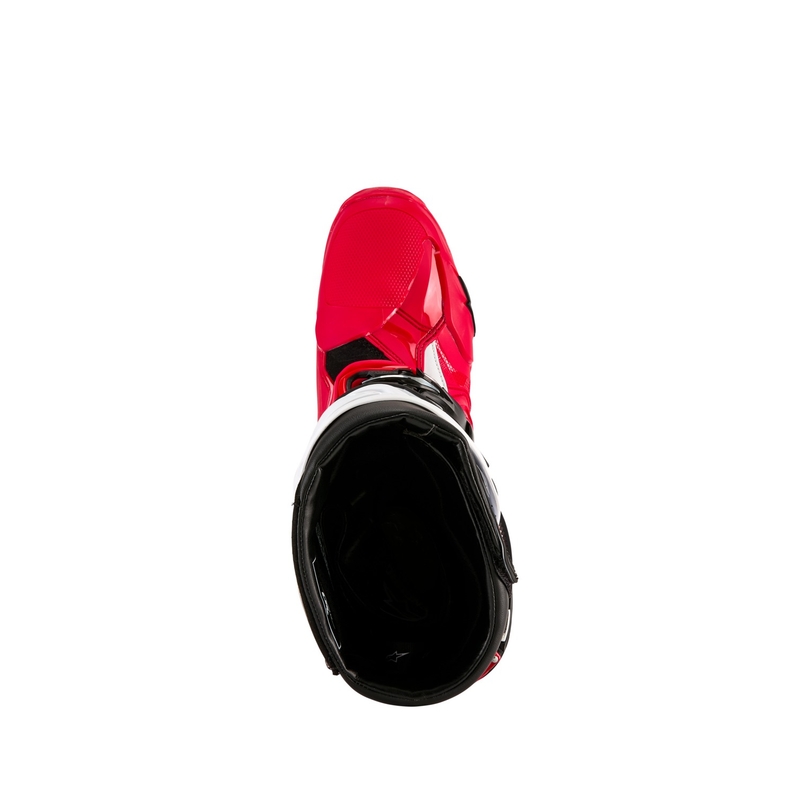 Alpinestars Tech 10 Enduro rood-zwart-wit motorlaarzen
