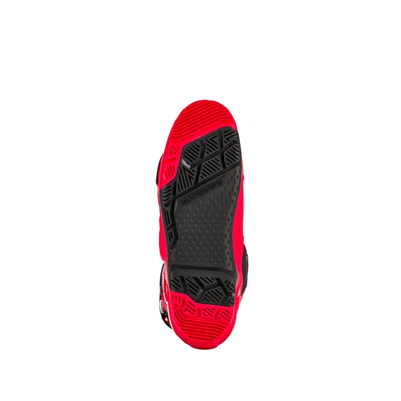 Alpinestars Tech 10 Enduro rood-zwart-wit motorlaarzen
