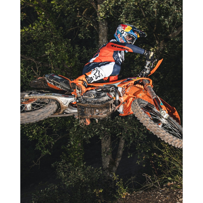 Alpinestars Tech 10 Enduro fluor oranje-zwart-wit motorlaarzen