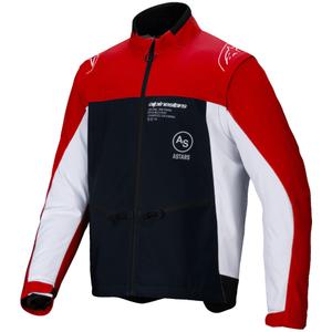 Alpinestars Lite Dura Softshell jack zwart-rood-wit