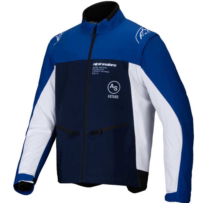 Alpinestars Lite Dura Softshell Jas blauw en wit