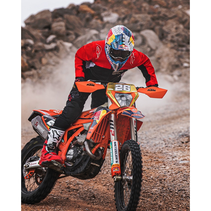 Alpinestars PRO-Dura zwart-rood-wit jack