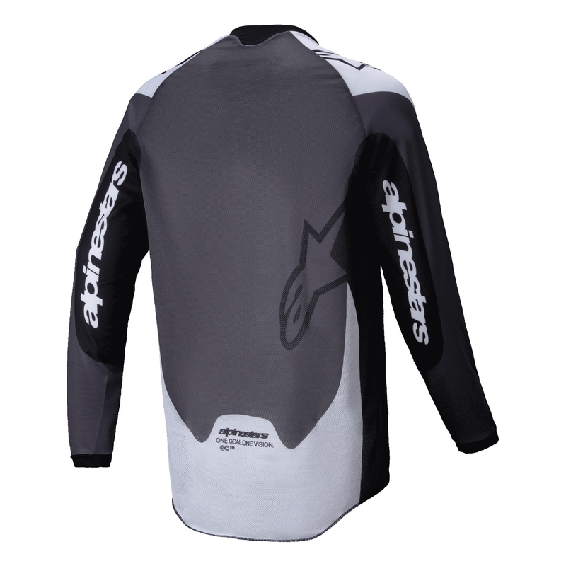 Alpinestars PRO-Dura motorcross trui zwart/wit