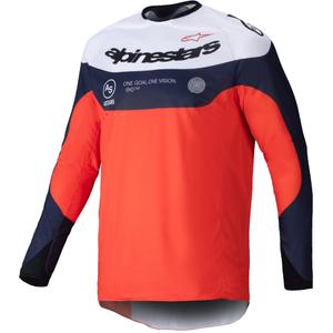 Alpinestars PRO-Dura motorcross trui blauw-oranje-wit