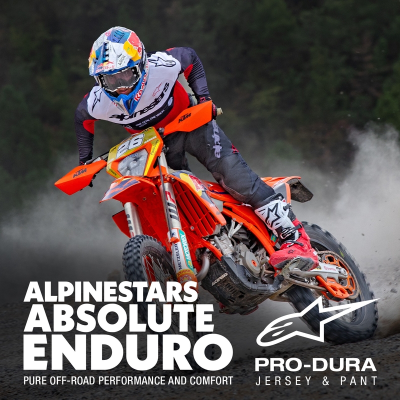 Alpinestars PRO-Dura Motorcrossbroek Zwart Wit