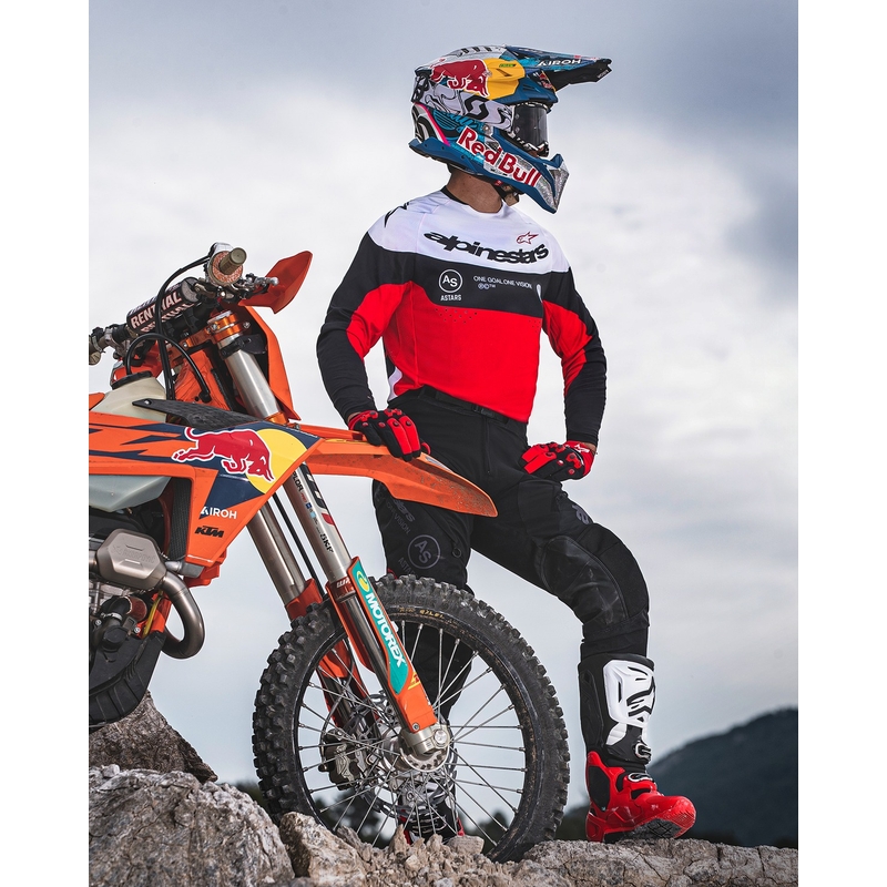 Alpinestars PRO-Dura Motorcrossbroek Zwart Wit
