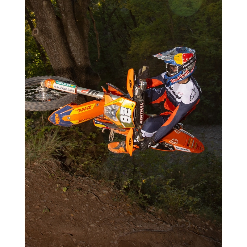 Alpinestars PRO-Dura Motorcrossbroek blauw-oranje-wit