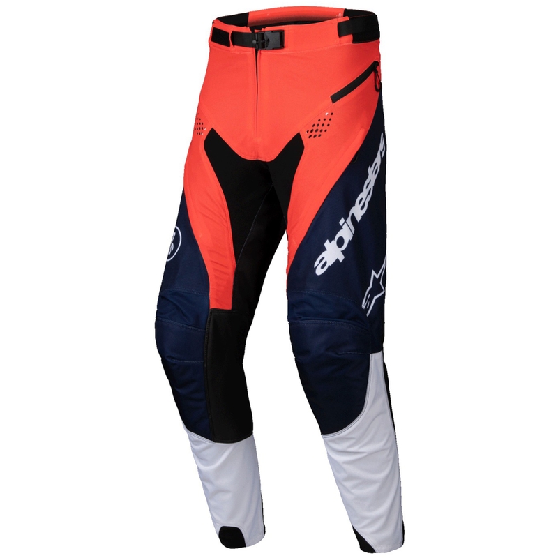 Alpinestars PRO-Dura Motorcrossbroek blauw-oranje-wit