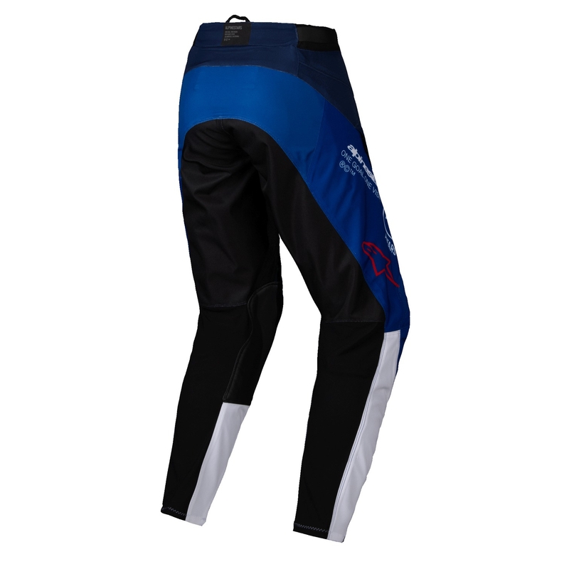 Alpinestars PRO-Dura Motorcross Broek blauw en wit