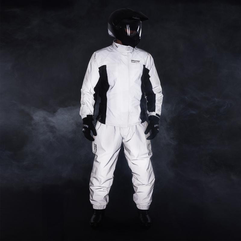Oxford Rain Seal reflecterende grijze waterdichte broek